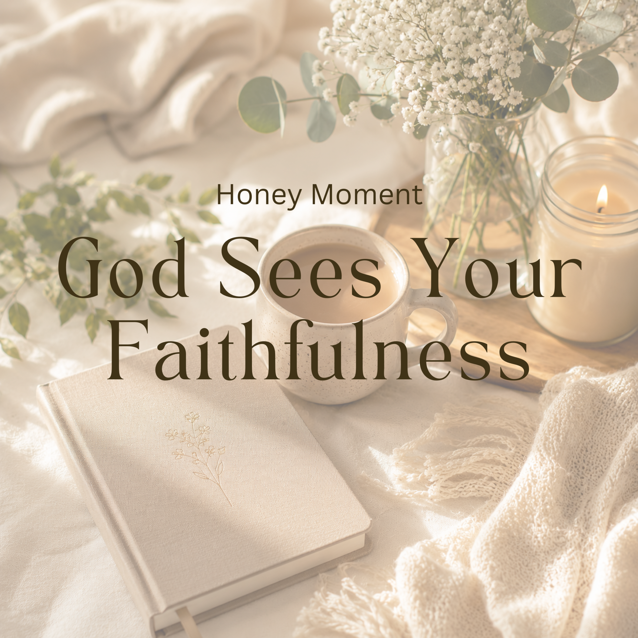 HONEY MOMENT: “God Sees Your Faithfulness”